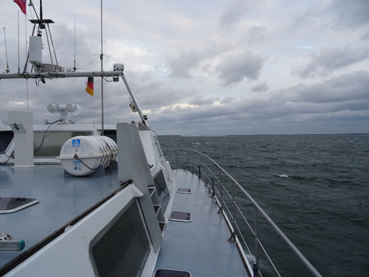 Stortebekker bei Wellengang 2016